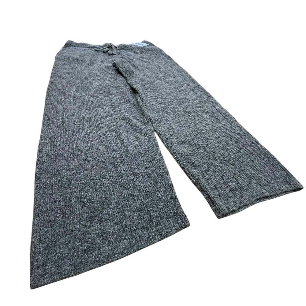 DKNY JOGGERS WOMENS SIZE LARGE HEATHERED GREY CASUAL PANTS CASHMERE BLEND - Picture 2 of 12